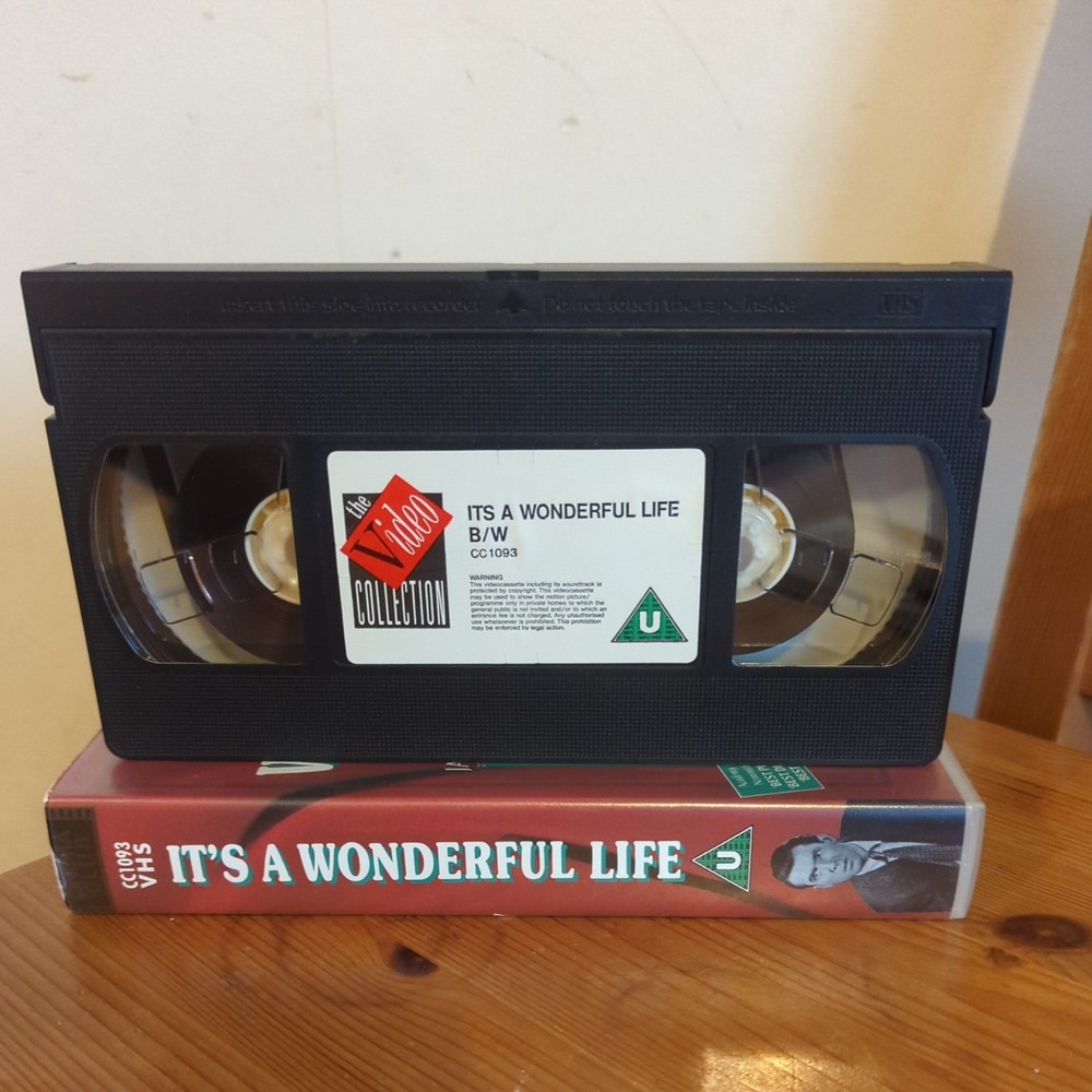 It's A Wonderful Life VHS Video