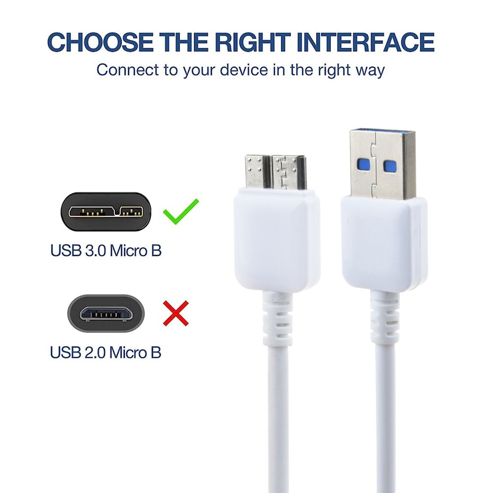 3ft Micro USB 3.0 Data Transfer Cable Cord for Canon EOS5D EOS 5D Mark IV 5D MK4