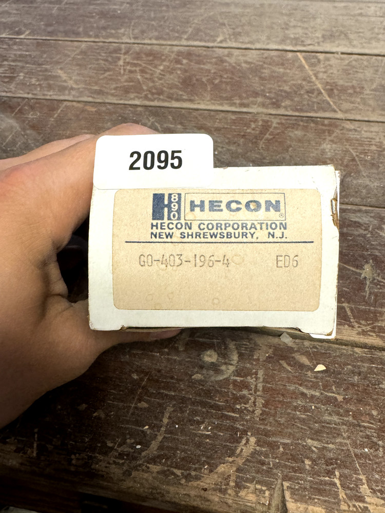 Hecon G0-403-196-4 Totalizer Counter