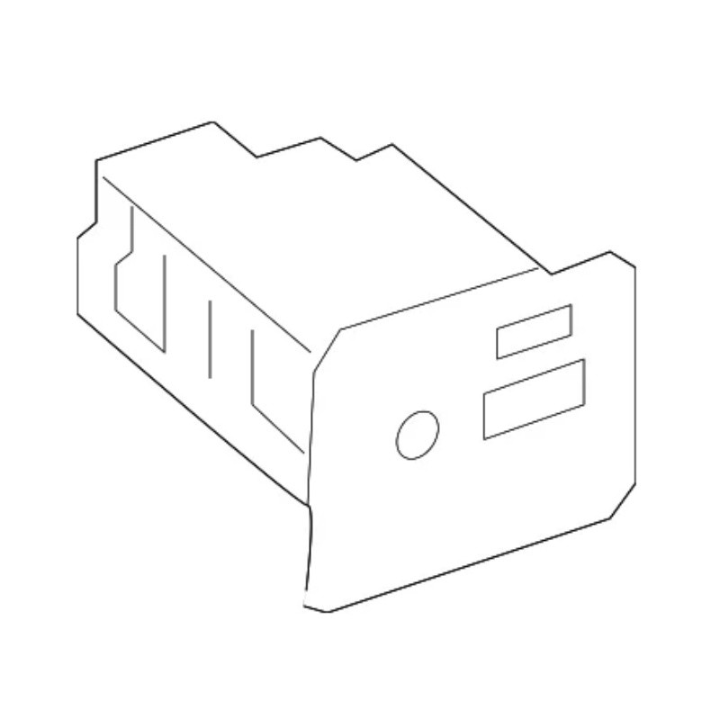 USB Connector Module For Nissan Leaf 284H3-5FA0A。