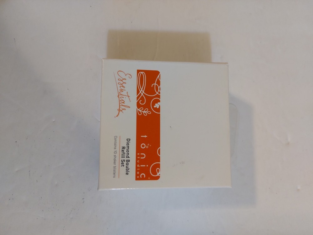 NEW Tonic Studios Essentials Diamond Bauble Blister Refill Set 10 pc