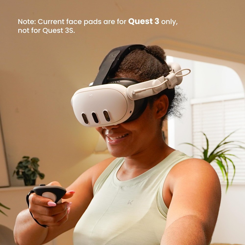 Facial Interface V3 Face Pad Compatible with Meta Quest 3 NOT for Quest 3S