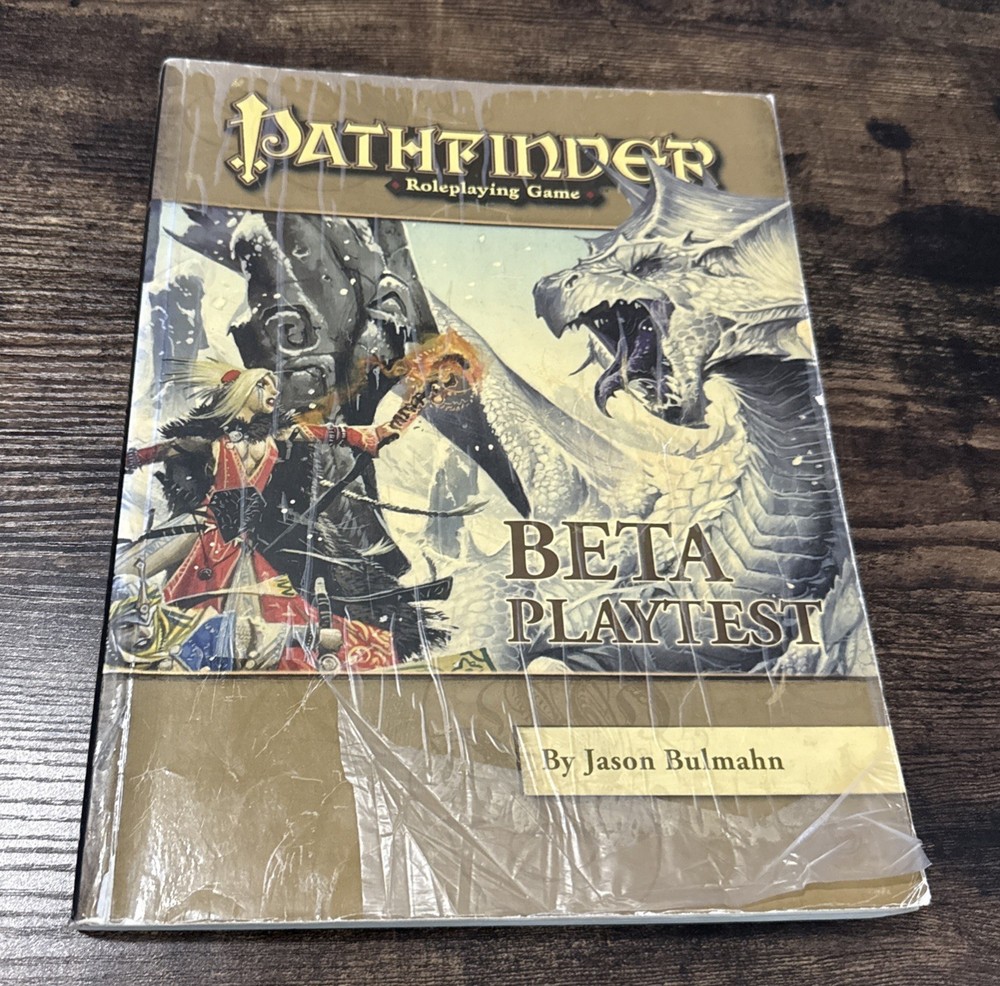 Paizo pathfinder beta Playtest 1e D&D 3.5 OGL