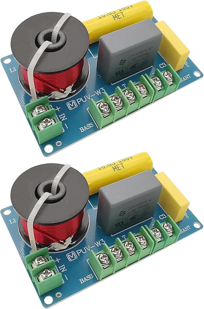 200W 3-Way Passive Crossover – Elevate Your HiFi Speakers, 4-8 Ohm Compatibility