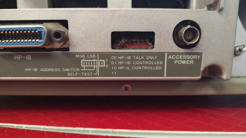 HP Hewlett Packard 1630 A Logic Analyzer- Working