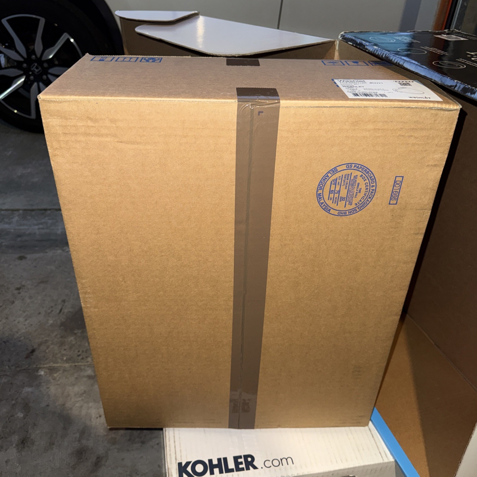 TOTO Washlet T1SW2024#01 Elongated Bidet Toilet Seat New Sealed