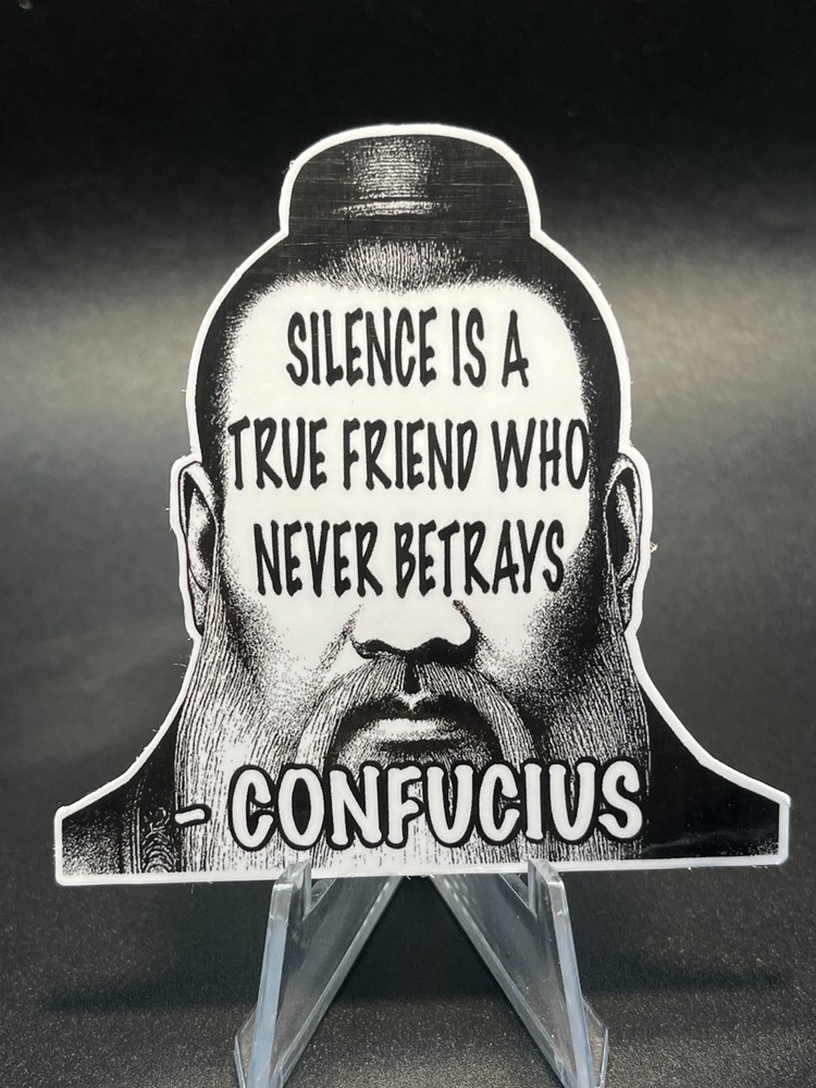 CONFUCIUS QUOTE Stickers