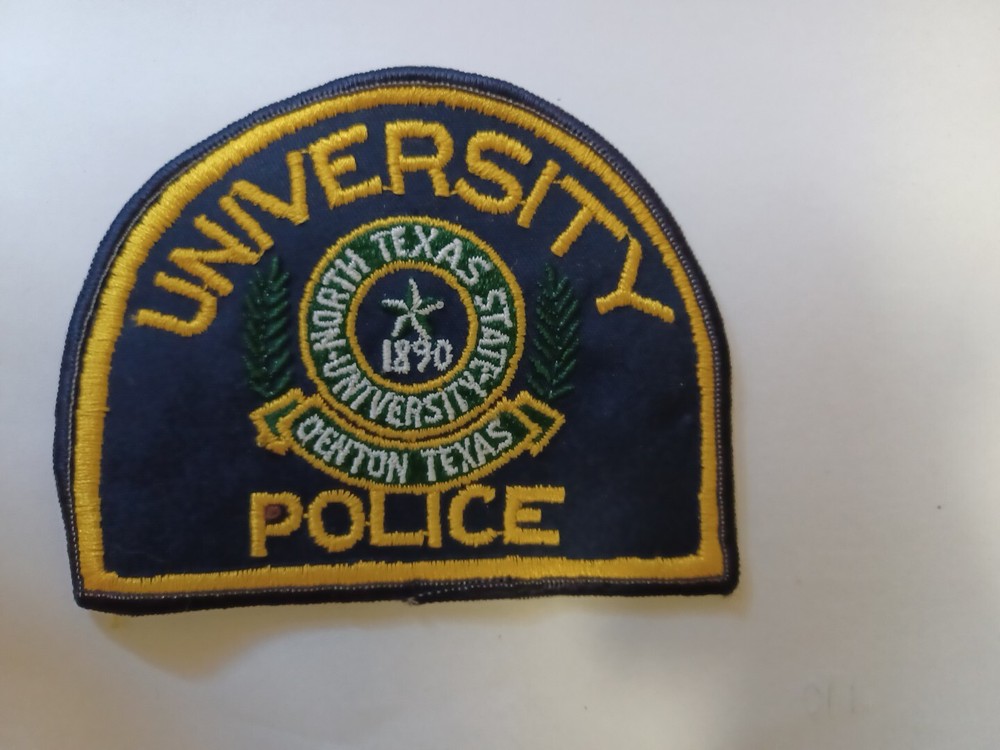 Police Security University Shoulder Patch