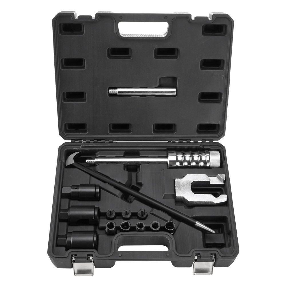 15 Pack Slide Hammer Bearing Puller Diesel Fuel Injector Puller Removal Tool Set