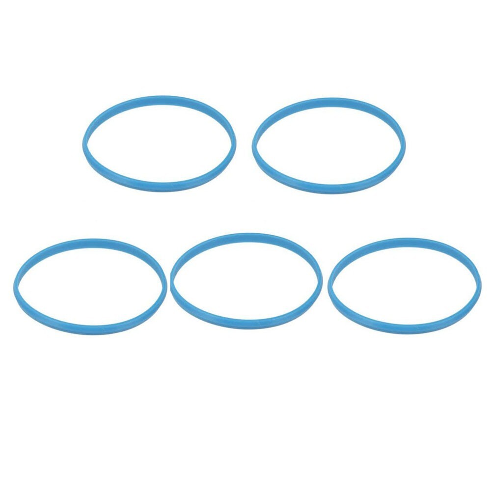 5 Pack Rubber Microphone Band Ring for Shure BETA87 BETA58 Microphones Blue