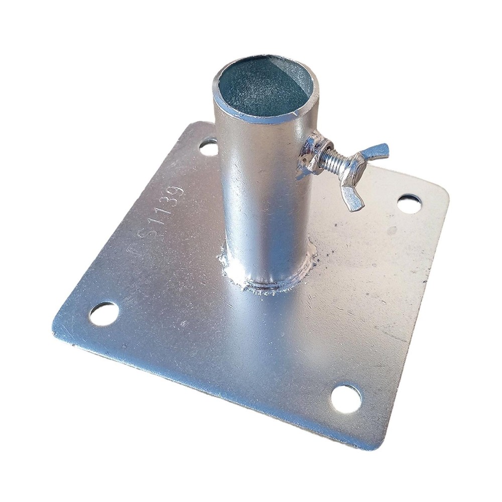 Scaffold Base Plate Accessories Zinc Plate Iron