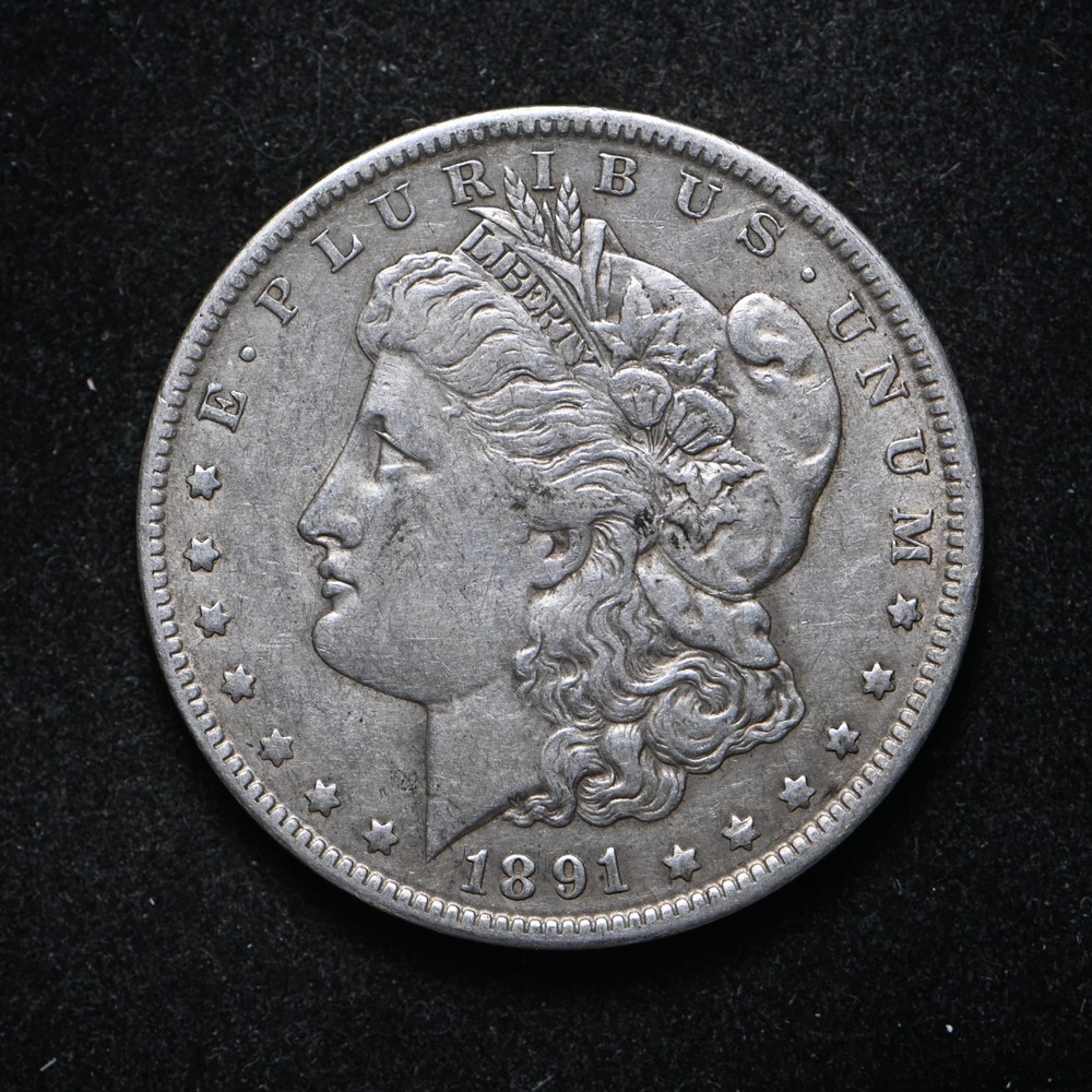 1891-O Morgan Silver Dollar VF (cn15682)