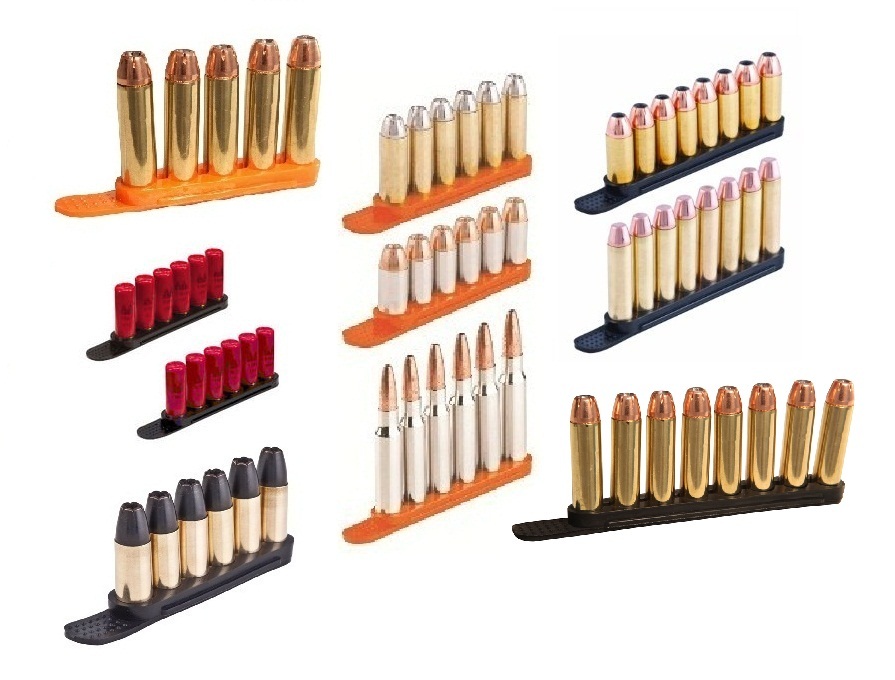 Tuff Products 38 357 40 Speed Quick Strip Revolver Loader 8 Round, 2 Pack -BLACK