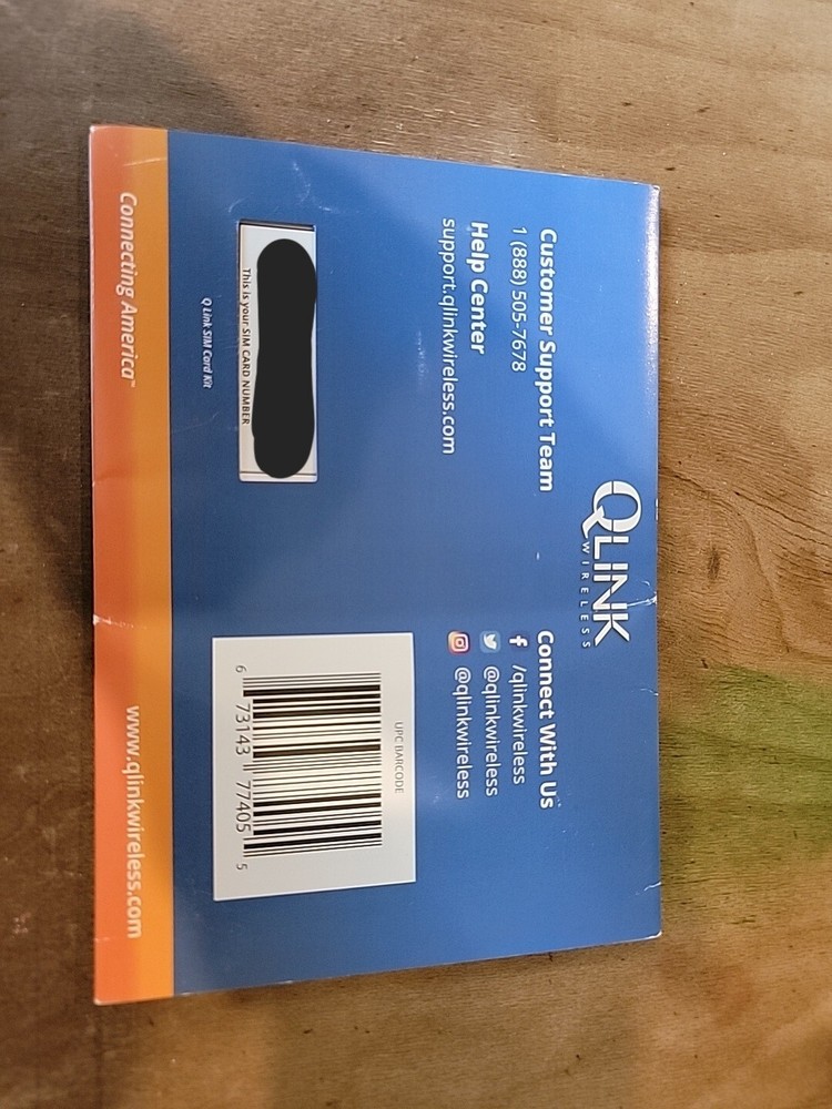 QLINK Wireless 4G LTE/5G Sim Card Kit Cellular Adaptor Instructions