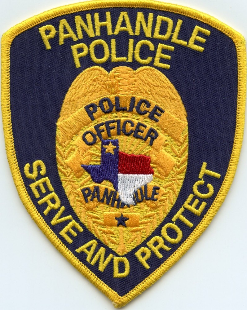 PANHANDLE TEXAS TX Serve And Protect POLICE PATCH