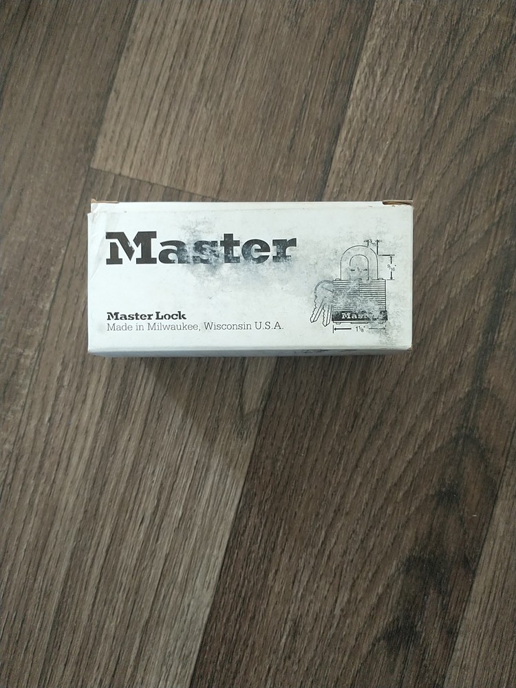 Quantity 6 Master Lock Small Padlocks 7MK System M30