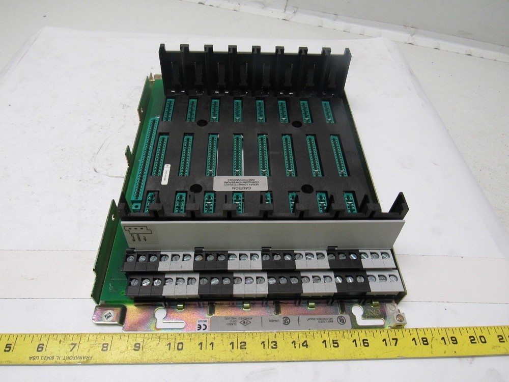 Siemens 500-5892 Base Module Rack 8 Slot