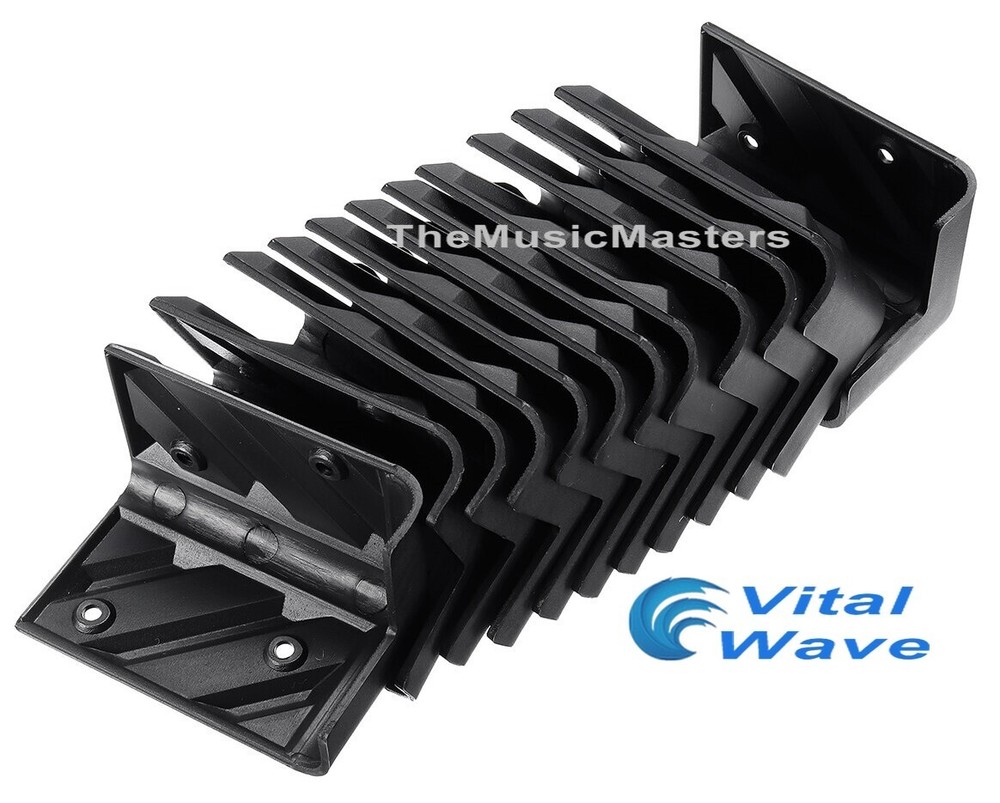 8X ABS Large Cabinet Corner Amp Rack Case DJ Home Speaker Box Bumper Protector