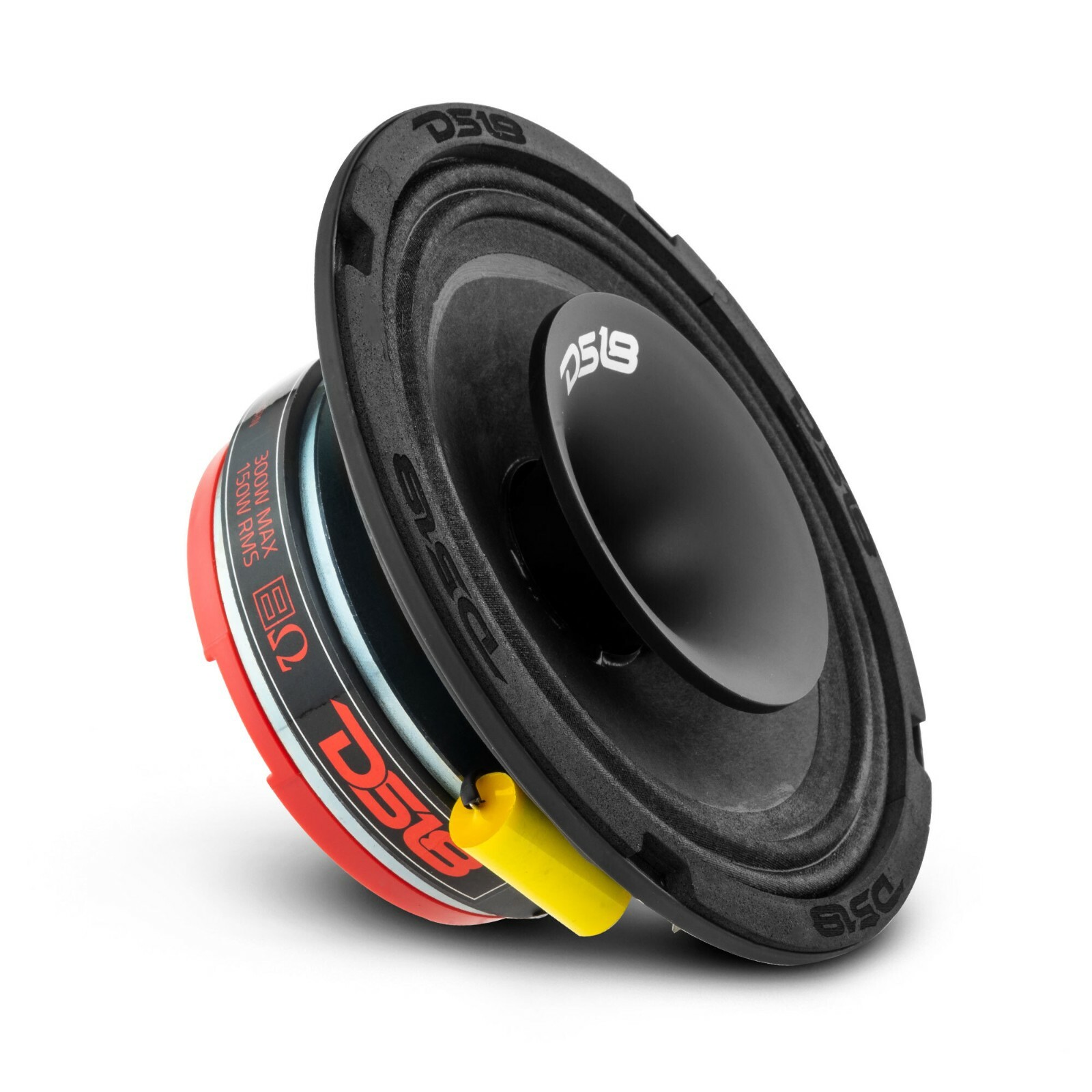 DS18 PRO-HY6MSL 6.5" Mid-Range Shadow Slim Loudspeaker 300 Watts 8-Ohms