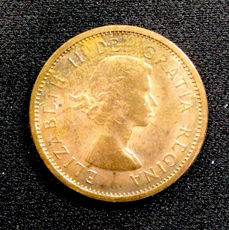1962 Canada Cent. Awesome Color! ENN Coins