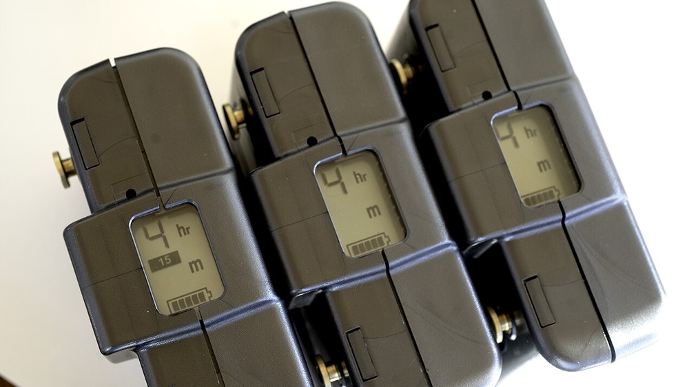 Anton Bauer Dionic Batteries, charger and accessories