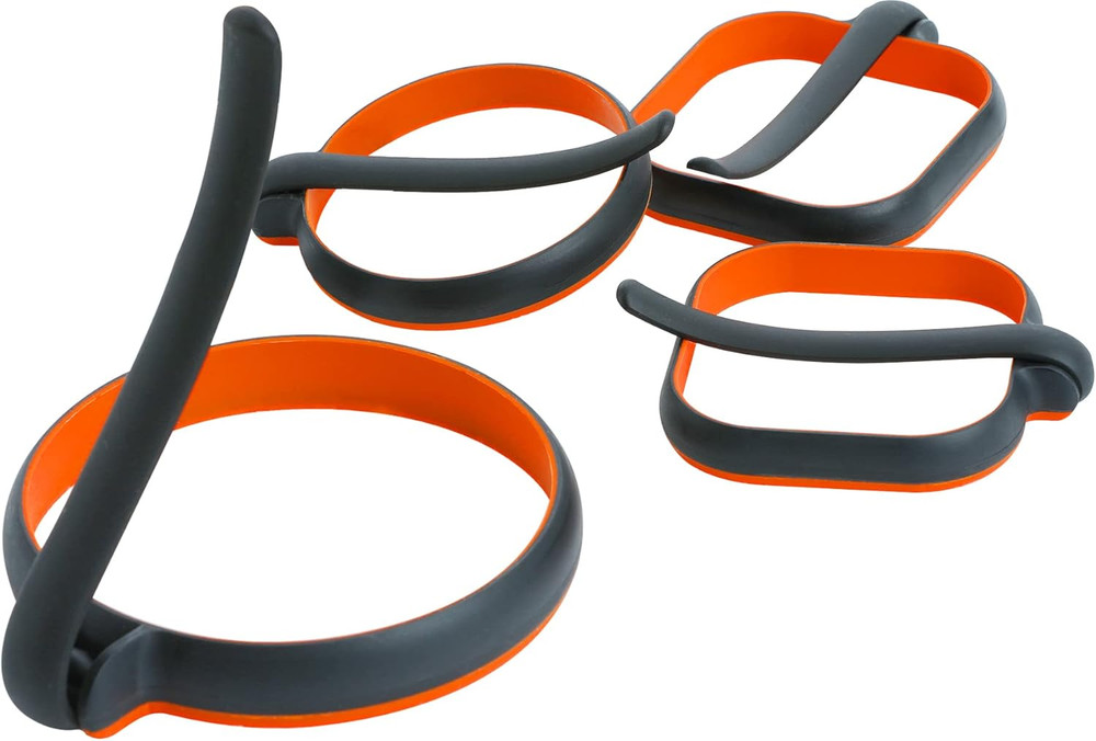 Silicone Egg Rings for Egg Mcmuffins Maker, Silicon Egg Shaper Egg Form for Panc
