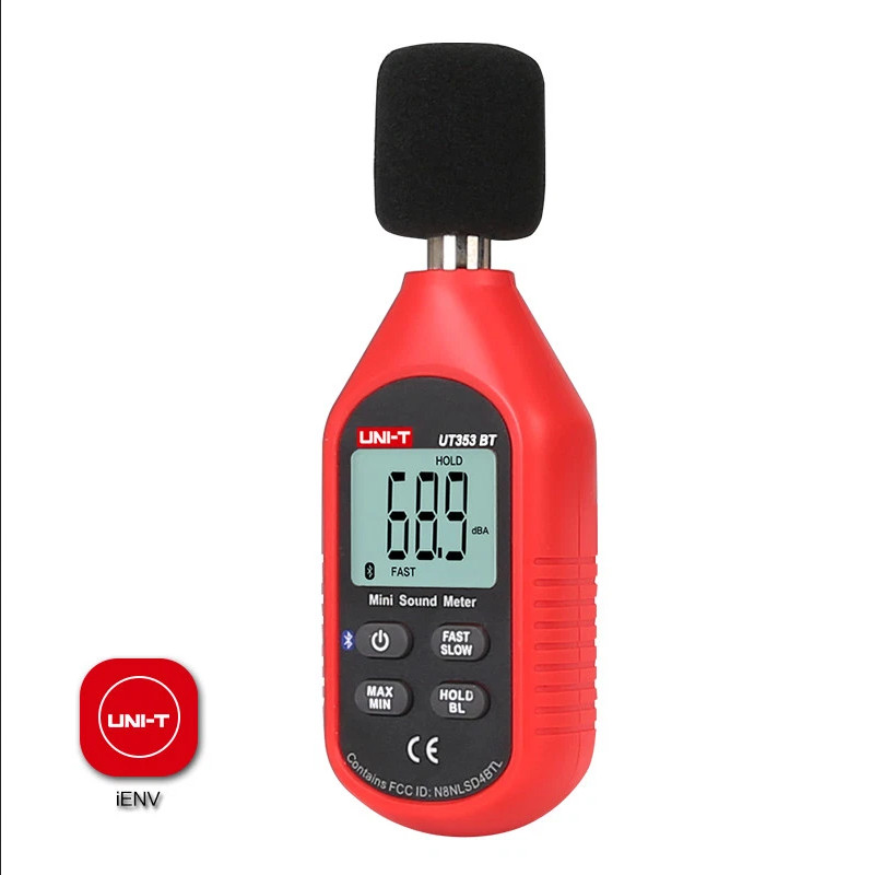 UNI-T UT353-BT Mini Sound Level Meter Adjustable Sample Rate LCD Backlight