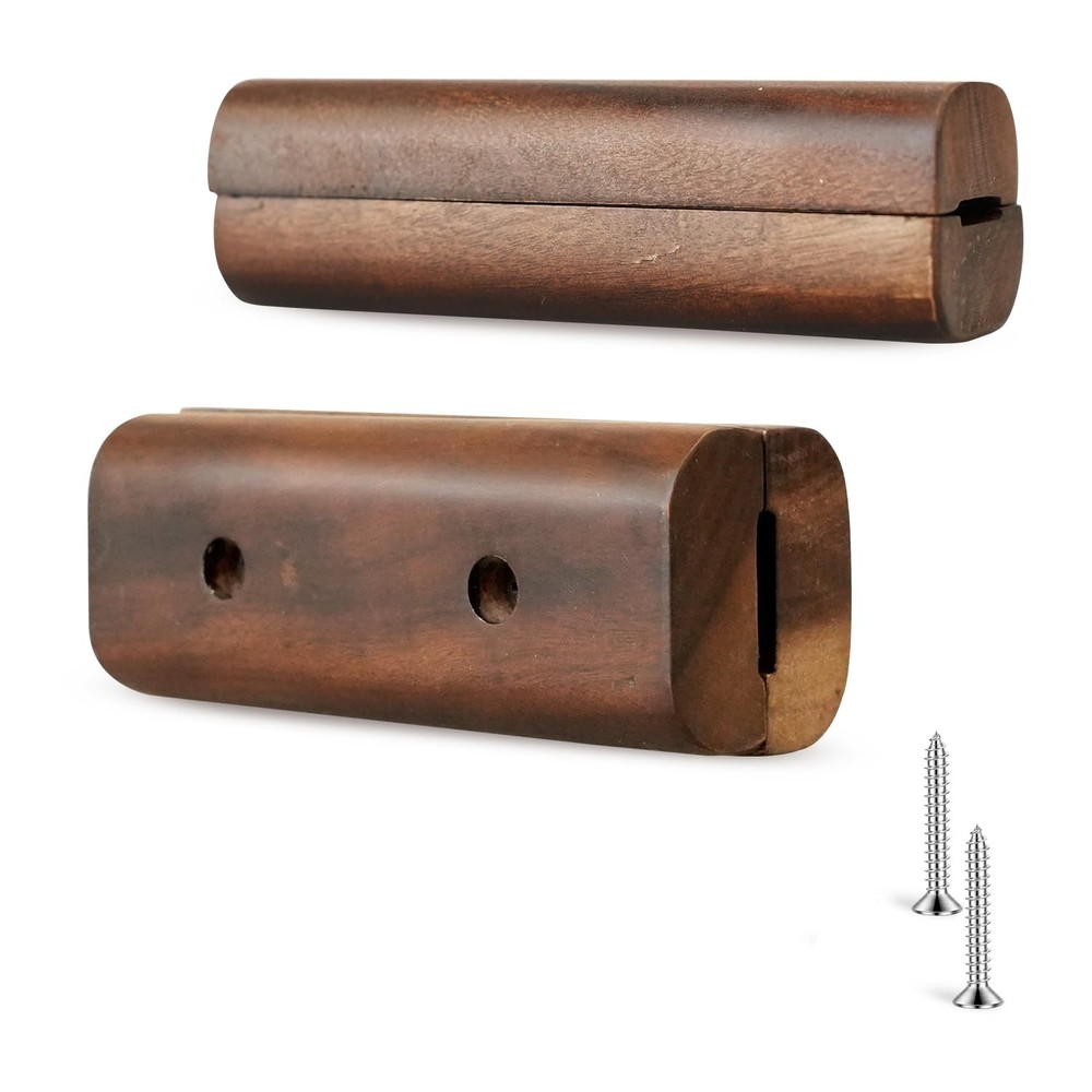 "Wooden Handle Replacement for Large Green Egg Accessories, Includes Screws"
