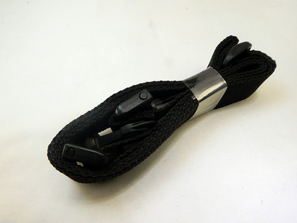 Nylon Shoulder Strap for Camera Case 2.5cm wide Sturdy with plastic clips