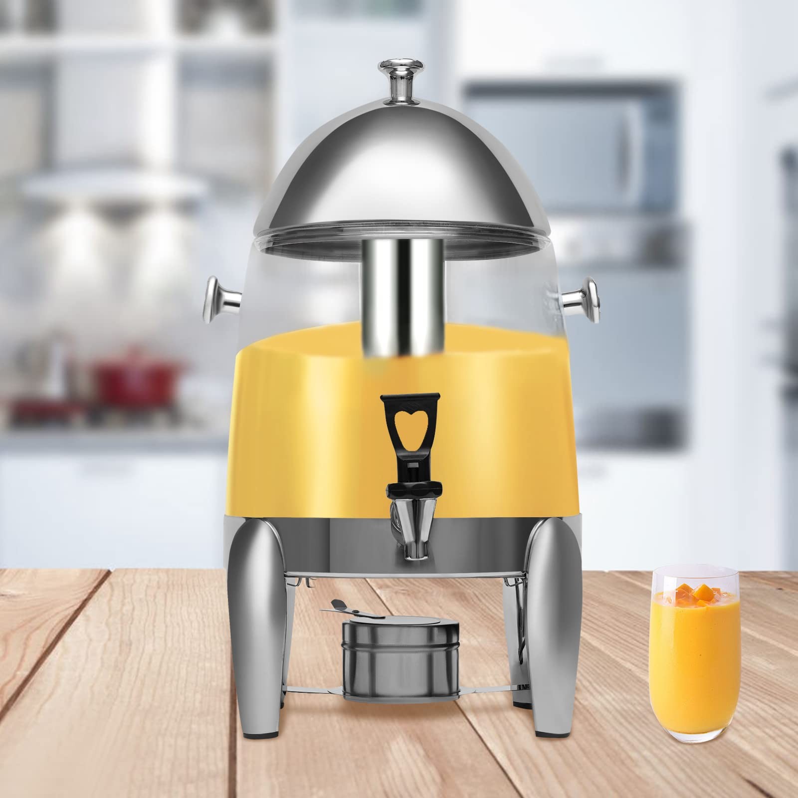 12L Commercial Beverage Dispenser Stainless Steel Cold