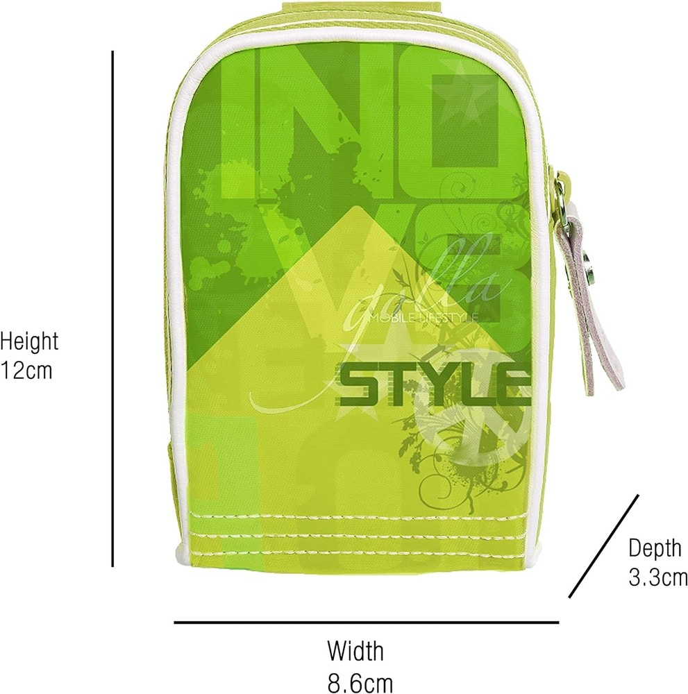 Inov8 Universal Style Compact Camera Case - Green Style Green