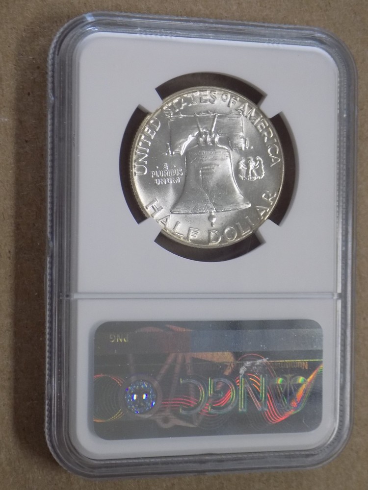 1951 50C Franklin Half Dollar NGC MS64