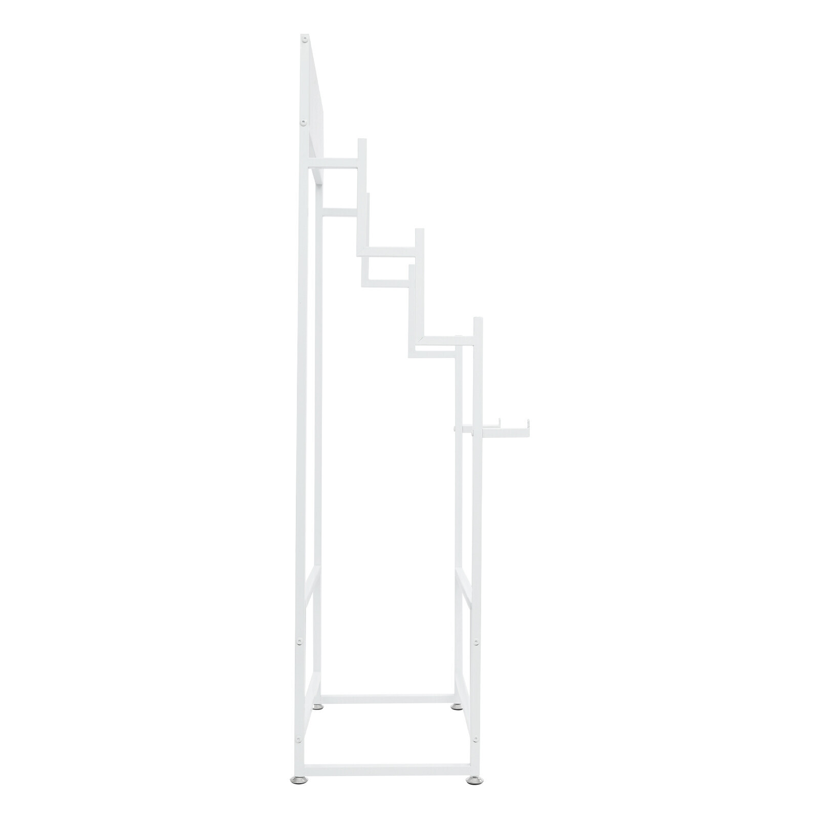 Floor Standing Carpet Display Stand Commercial Organizer Holder f/Displaying Mat