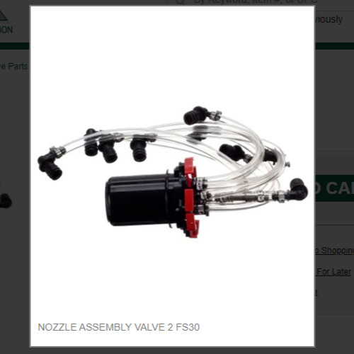 NOZZLE ASSEMBLY VALVE 2 FS30 # 49-0302-SP