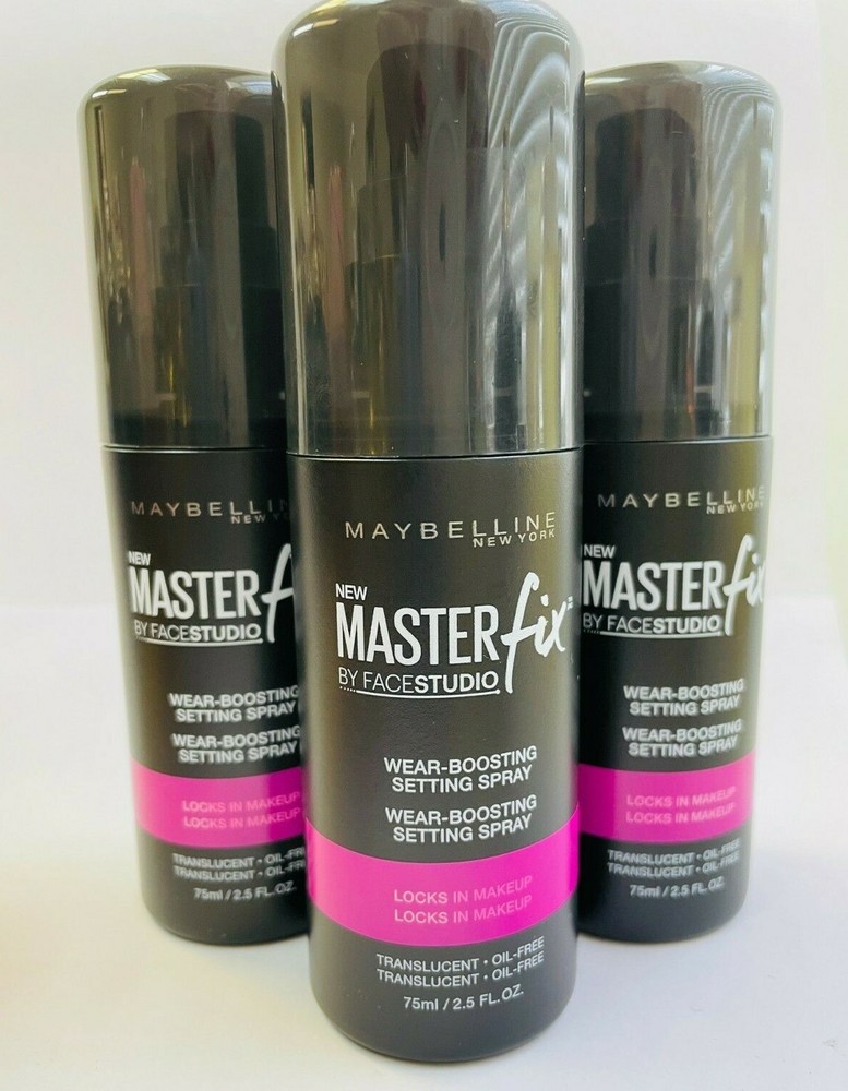 3 - Maybelline Master Fix by Face Studio Wear Boosting Setting Spray, 2.5 oz