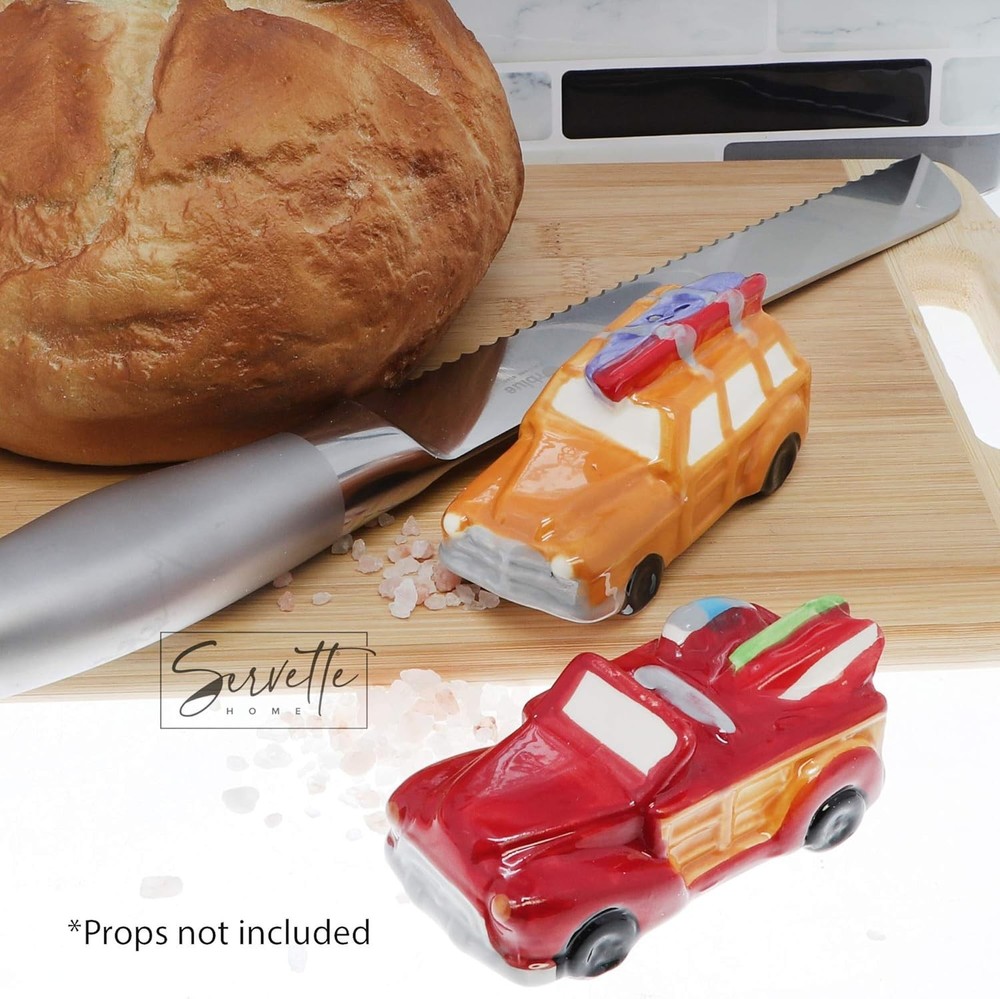 Novelty Ceramic Salt and Pepper Shaker Set