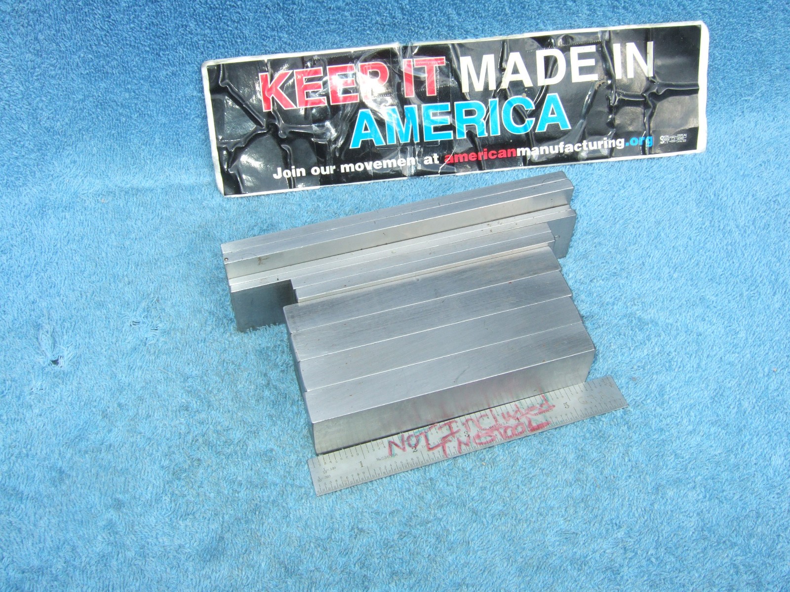 PARALLELS USA VINTAGE 4 PAIR SOFT MACHINIST TOOLMAKER PRECISE GRIND MILL INSPECT