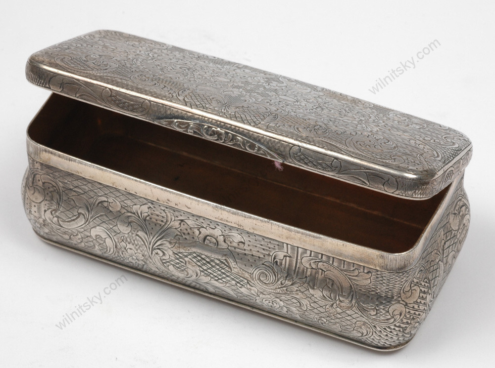 Moscow silver box, 1846