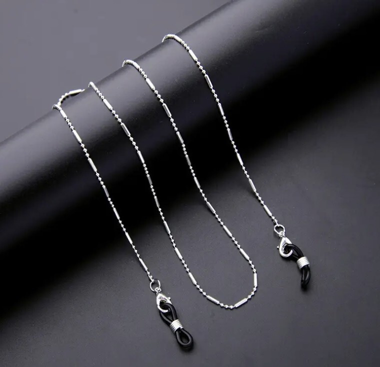Glasses chain  Silver Color Read Glasses Cord Lanyard Holder Neck Strap
