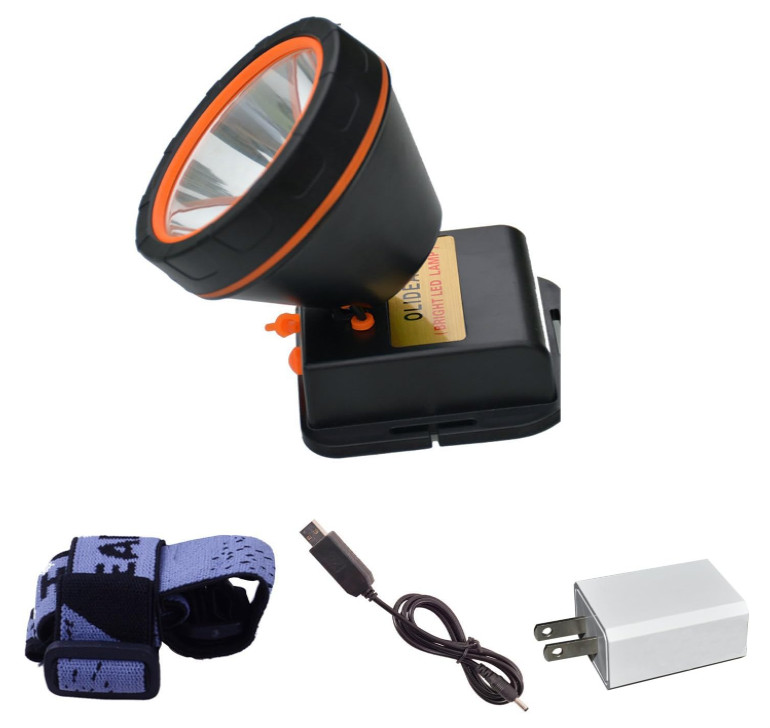 LED Headlamp Torch Outdoor Rechargeable Bright Flashlight Headlight for