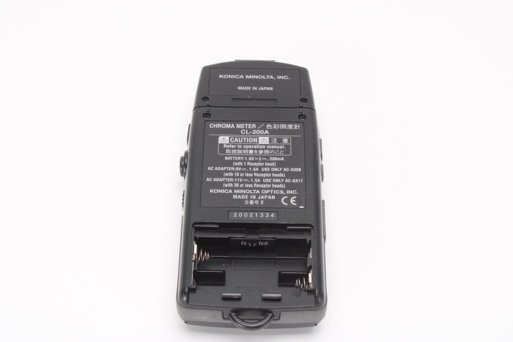 Konica Minolta CL-200A Chroma Meter With Extender - Grade D