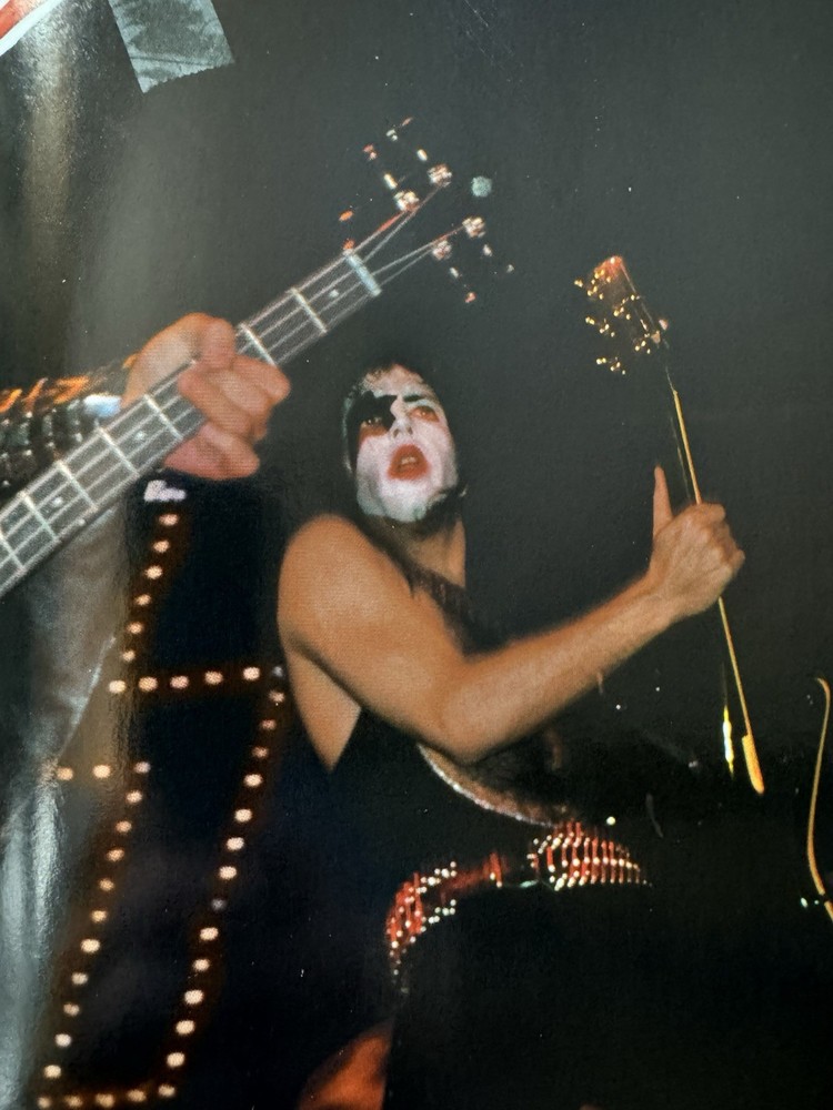 2003 Nintendo KISS Rock Band 2 page Print Ad Game, Yoshi, Paul Stanley