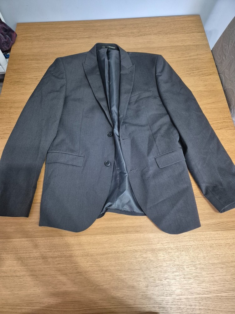 Next Grey Suit Jacket - 40 Regular Chest Size