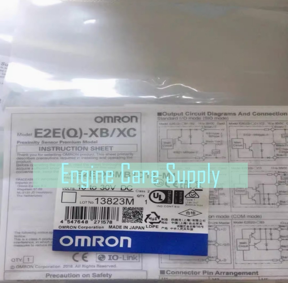 1PC New Omron E2E-X5MB1D12-M1 E2EX5MB1D12M1 Proximity Sensor Free Ship