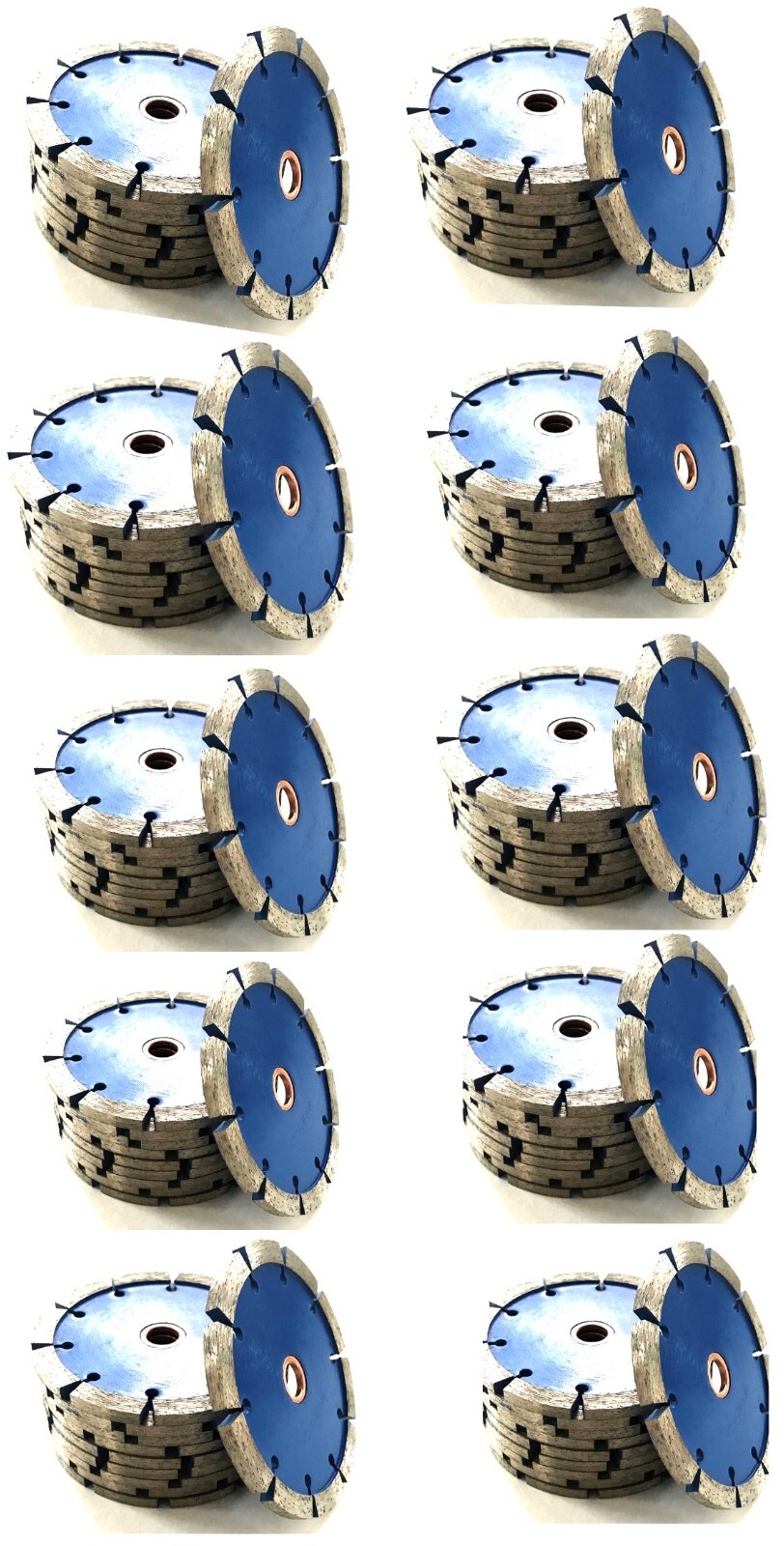 4" Diamond Tuckpointing Grinding Blade .250" Thick 10mm Segment Height