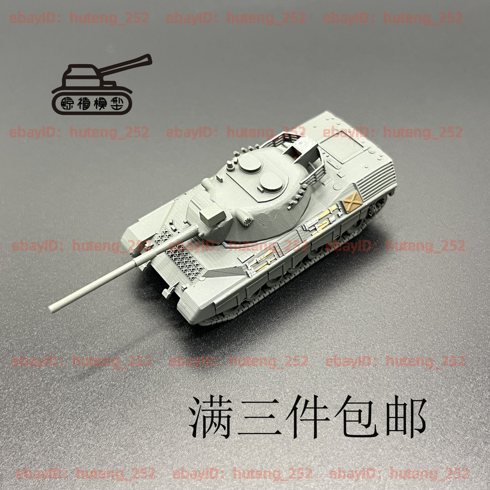 3D Printed 1/144 Germany Leopard 1A2 Tank Finished Model