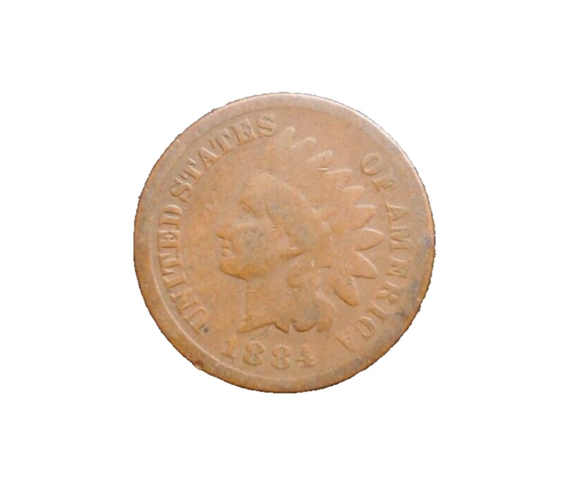 1884 Indian Head Cent Penny