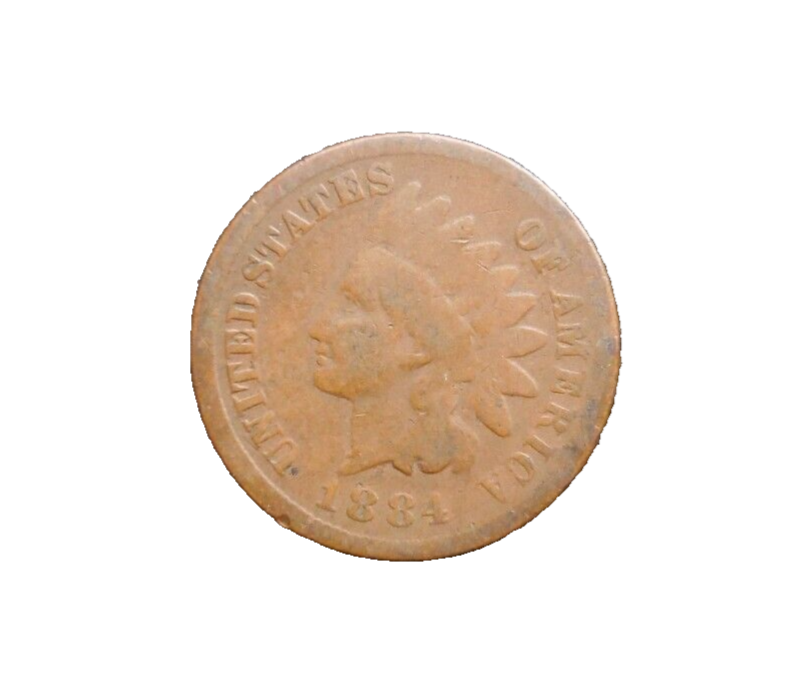 1884 Indian Head Cent Penny