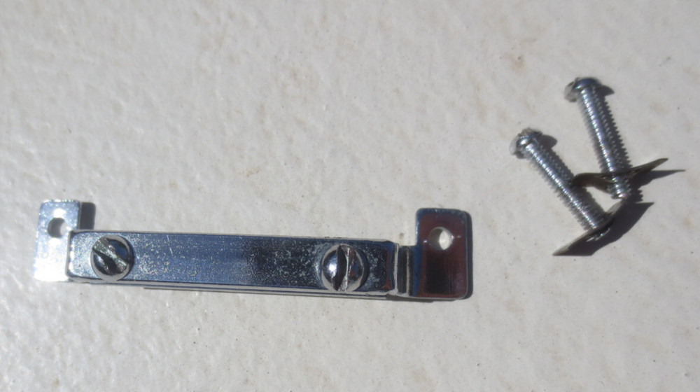 1960s 70s Gretsch Snare Drum Chrome Butt Plate NICE