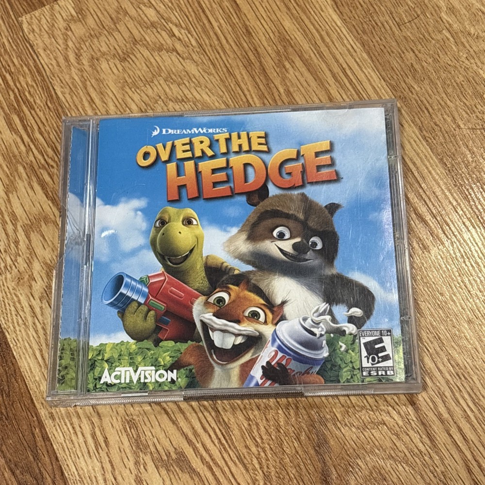 Over the Hedge , Dreamworks Activision CD Rom Windows 2000/XP ,Rated E
